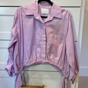 Citizens Of Humanity Lavender Button Down Shirt
